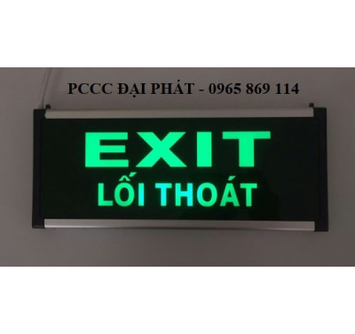 Mua đèn exit (đèn thoát hiểm) hàng chính hãng tại Hà Nội Hotline: 0965 869 114